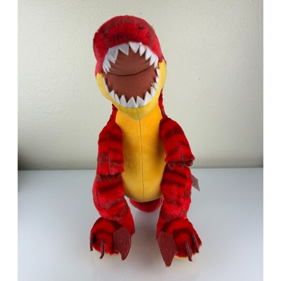 Build-a-Bear Red T-Rex Plush Stuffed Animal Dinosaur Claws Teeth Soft Toy - Picture 3 of 15